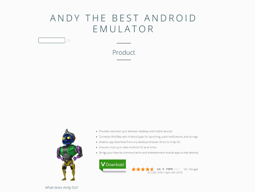 Andy the Best Android Emulator for PC